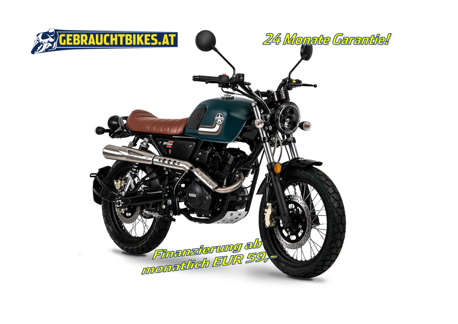 UM (United Motorcycles) Scrambler X Naked 125 -  2849