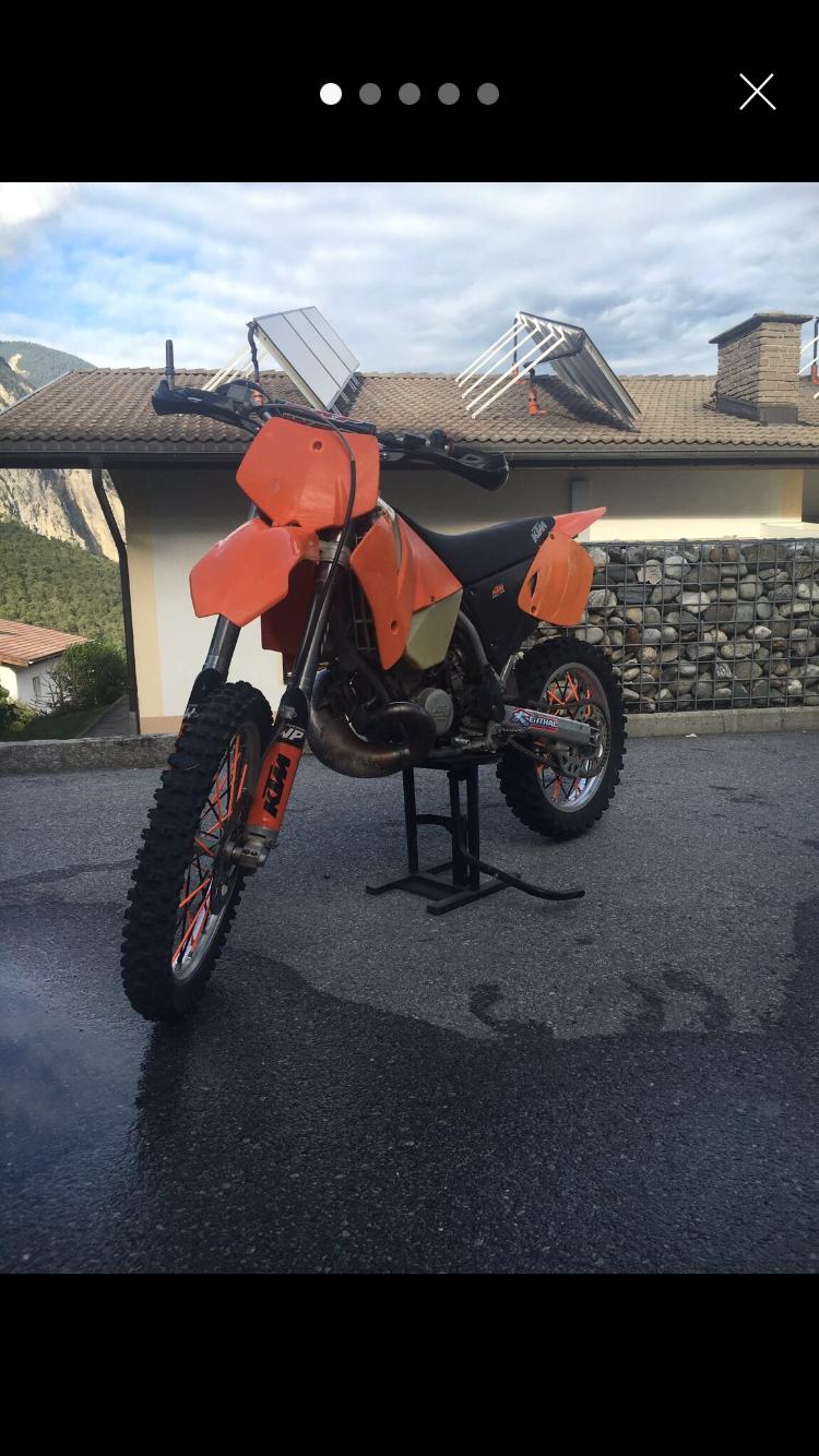 KTM   enduro  -  1580