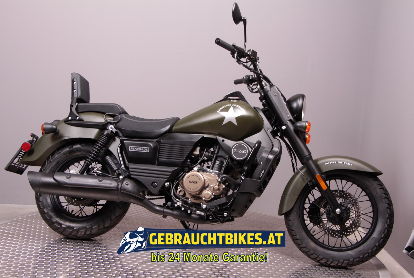 UM (United Motorcycles) Renegade Commando125 - � 3590
